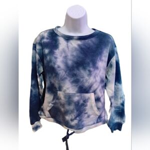 Tie-Dye Blue Women's Sweater Steve Madden